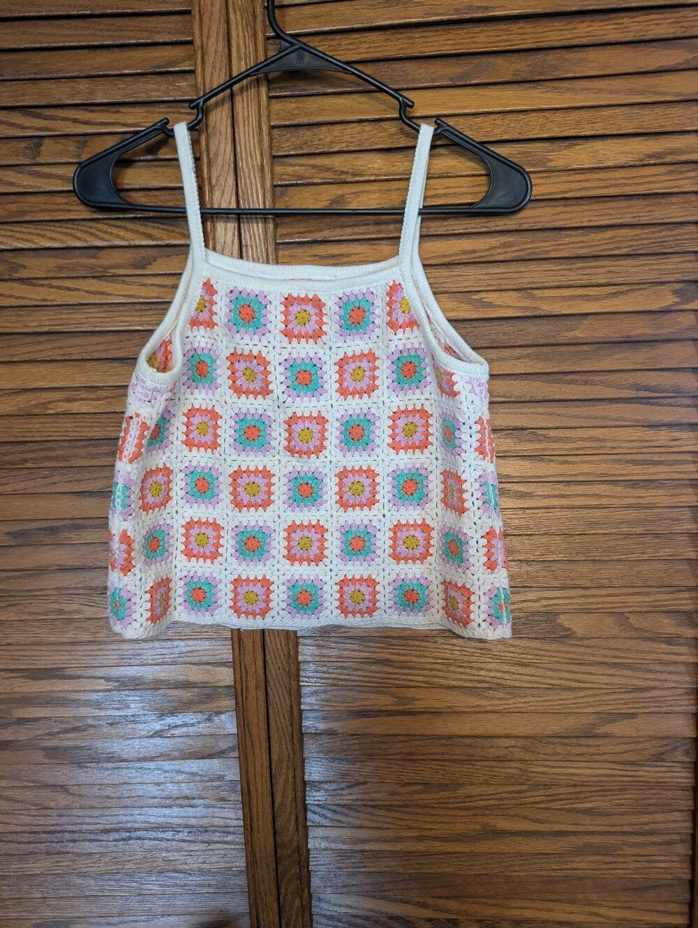 Art‎ Class By Target Girls Granny Square Tank Top Size Large?